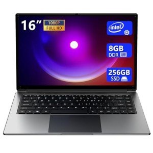 16-Inch Portable Laptop, 8GB RAM, 256GB SSD