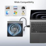 Yaeonku USB 3.0 & Type-C External Blu-ray Drive
