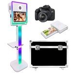 15.6" Touch Screen DSLR Photo Booth for Events