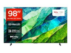 TCL 98-Inch 4K QLED Smart TV with Dolby Atmos