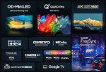 TCL 98-Inch 4K QLED Smart TV with Dolby Atmos