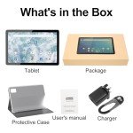 Tibuta 10-Inch Android 13 Tablet with Case