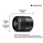 Panasonic LUMIX 30mm Macro Lens - Black