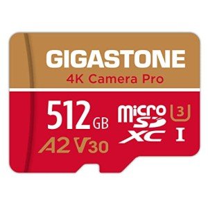 Gigastone 512GB Micro SD Card for 4K Devices