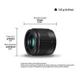 Panasonic Lumix 25mm F1.7 Prime Lens - Micro 4/3