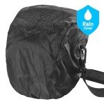 FOSOTO Waterproof DSLR Camera Shoulder Bag (Black)