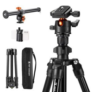 K&F Concept 76" Multi-Angle Camera Tripod