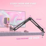 FIFINE A6T Pink USB Gaming Microphone Kit