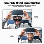 SAYAFAN VR Eye Mask - Adjustable Sweat Band (3PCS)
