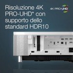 Epson EH-LS800W 4K Android TV Short Throw Projector