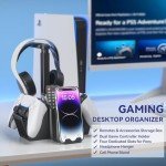 KDD Dual Game Controller Stand and Organizer