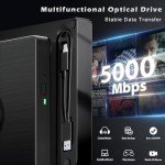 Portable USB 3.0 and Type-C Blu-ray Drive