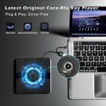 Portable USB 3.0 and Type-C Blu-ray Drive