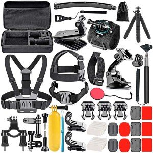 50-in-1 Action Camera Accessories Kit