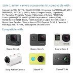 50-in-1 Action Camera Accessories Kit
