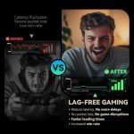 High-Speed Gaming Router for PC and Consoles