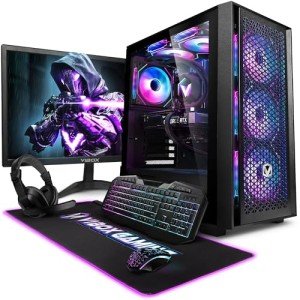 Vibox III-388 Gaming PC Bundle with 24" Monitor