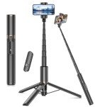 TONEOF 60" Selfie Stick Tripod with Remote