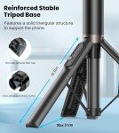 TONEOF 60" Selfie Stick Tripod with Remote