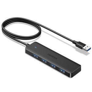UGREEN 4-Port USB 3.0 Hub with 5Gbps Speed