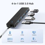 UGREEN 4-Port USB 3.0 Hub with 5Gbps Speed
