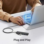 UGREEN 4-Port USB 3.0 Hub with 5Gbps Speed