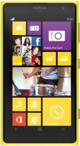 Nokia Lumia 1020 32GB 4G Smartphone - Yellow