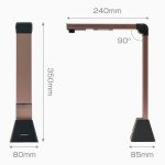 Bamboosang 8MP A3 Portable Document Camera & Scanner