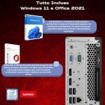 Lenovo Core i5 Desktop PC with 27" Monitor