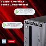 Lenovo Core i5 Desktop PC with 27" Monitor