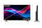 Sharp 43-Inch 4K Ultra HD Smart TV