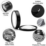 Close-Up Filter Kit for DSLR Cameras - 4 Pieces