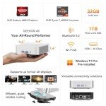 GEEKOM A6 Mini PC - Powerful Compact Computer