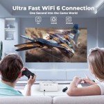 Smart 4K WiFi Bluetooth Projector for Home Cinema