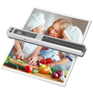 Wireless Handheld Portable Document and Photo Scanner