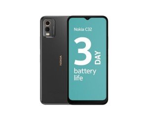 Nokia C32 Smartphone: 6.5”, 50MP Camera, Long Battery