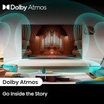 Hisense 43" 4K QLED Smart TV with Dolby Atmos