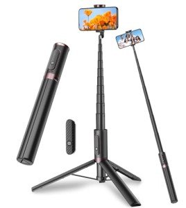 TONEOF 67" Selfie Stick Tripod with Remote