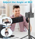 TONEOF 67" Selfie Stick Tripod with Remote