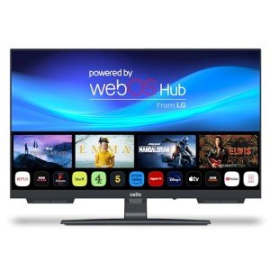 24" Smart Frameless TV with Bluetooth & Apps