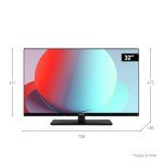 Panasonic 32" HD LED TV with USB Media Player