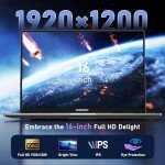ACEMAGIC 16" FHD Laptop with Quad-Core N-95 Processor