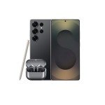 Samsung Galaxy S25 Ultra Smartphone with Galaxy Buds3