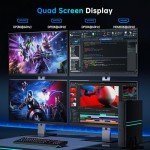 Kinupute Mini Gaming PC with i9-14900F and RTX 4070