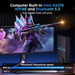 Kinupute Mini Gaming PC with i9-14900F and RTX 4070