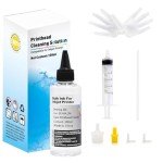 Inkjet Printer Printhead Cleaner Kit - 100ml