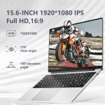 Wexultor 15.6" Lightweight Laptop with 8GB RAM