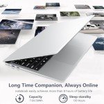Wexultor 15.6" Lightweight Laptop with 8GB RAM