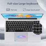 Wexultor 15.6" Lightweight Laptop with 8GB RAM