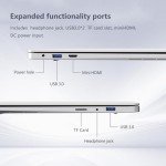 Wexultor 15.6" Lightweight Laptop with 8GB RAM